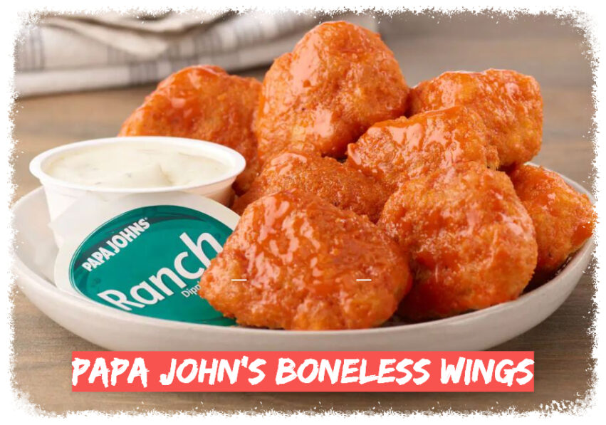 Papa John's Boneless Wings